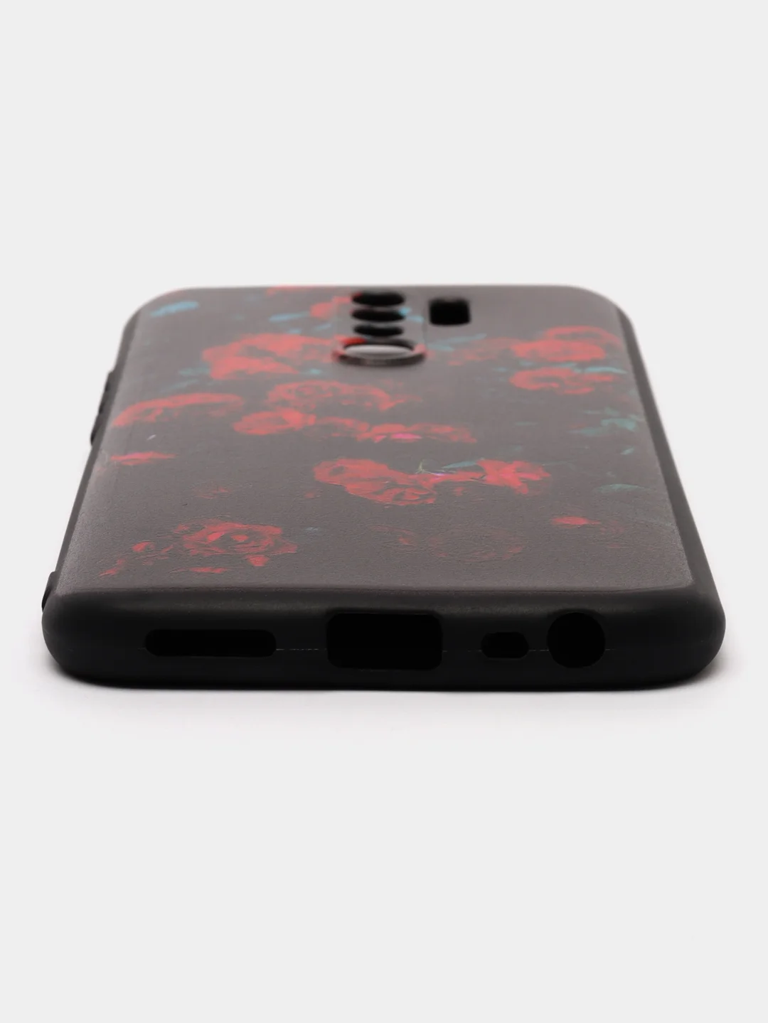 Оранжевый силиконовый чехол для Xiaomi Redmi 9, с принтом, с рисунком (Сяоми Редми 9)