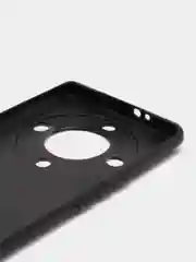 Тёмно-бордовый силиконовый чехол для Honor X9A (Хонор Х9А), с принтом, с рисунком