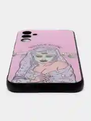 Приглушённый хаки силиконовый чехол для Samsung Galaxy A34, с принтом, с рисунком, Самсунг Галакси А34