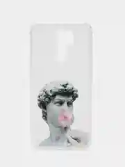 Алый силиконовый чехол для Xiaomi Redmi 9, с принтом, с рисунком (Сяоми Редми 9)