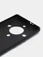 Голубой силиконовый чехол для Honor X9A (Хонор Х9А), с принтом, с рисунком