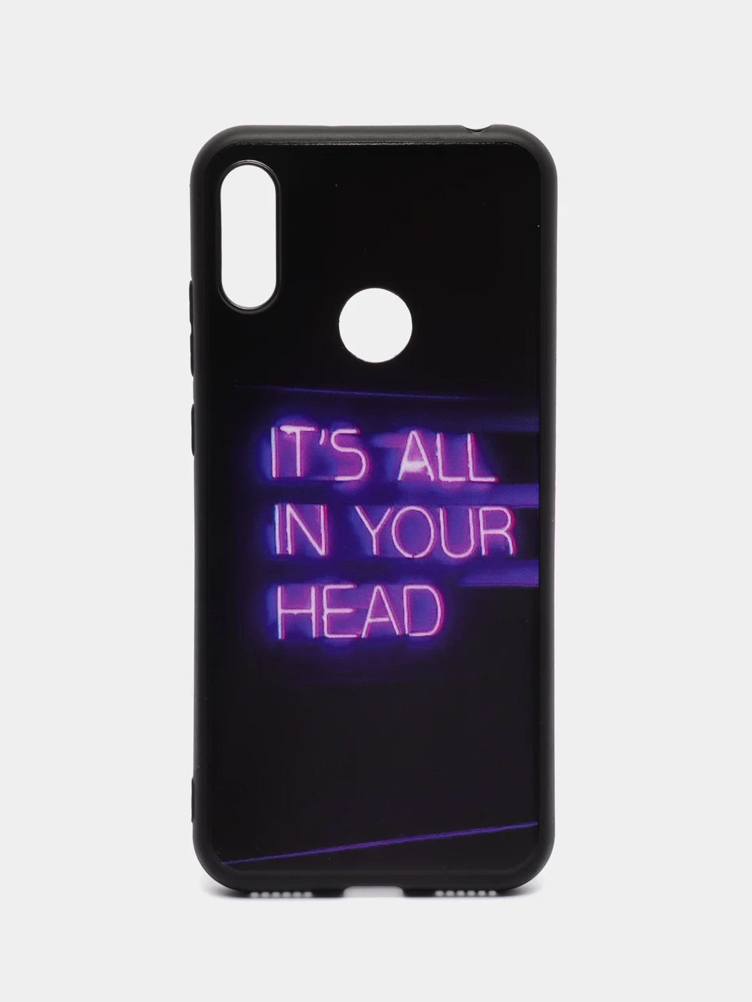 Серый силиконовый чехол для Honor 8A / 8A Prime / Huawei Y6 2019 / У6 Prime / Y6s, с принтом, с рисунком Хонор 8А Хуавей у6