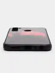 Сиреневый силиконовый чехол для Xiaomi Redmi Note 8T, с принтом, с рисунком (Сяоми Редми Ноут 8Т)