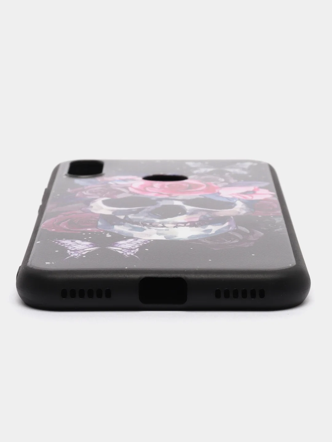 Тёмно-бордовый силиконовый чехол для Honor 8A / 8A Prime / Huawei Y6 2019 / У6 Prime / Y6s, с принтом, с рисунком Хонор 8А Хуавей у6