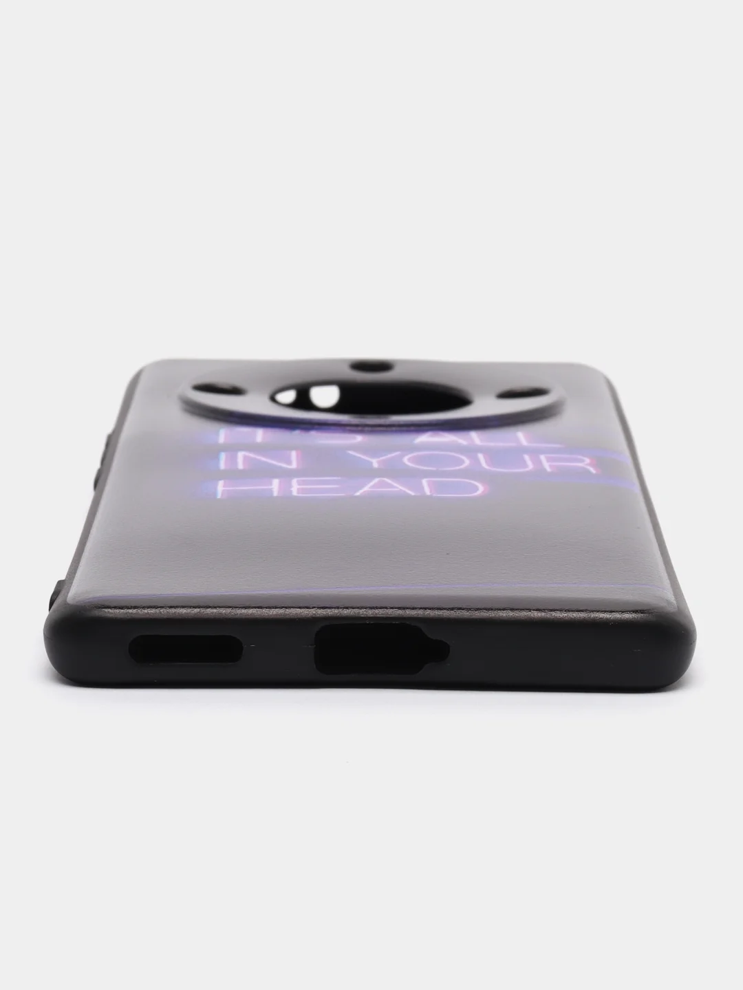 Серый силиконовый чехол для Honor X9A (Хонор Х9А), с принтом, с рисунком