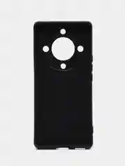 Серый силиконовый чехол для Honor X9A (Хонор Х9А), с принтом, с рисунком