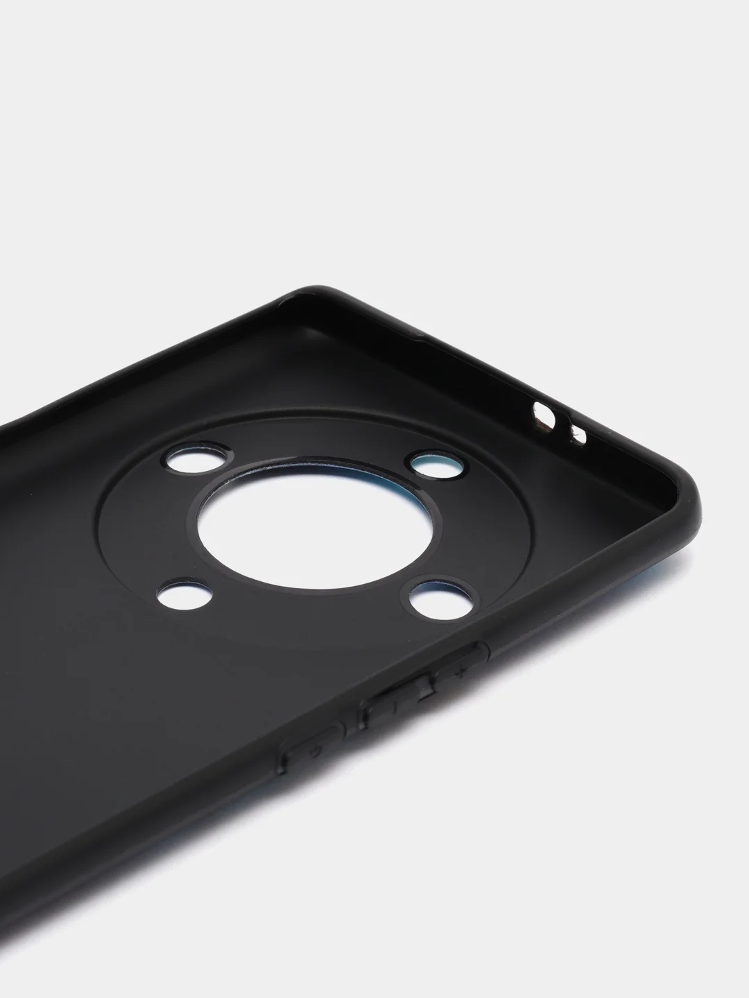Тёмно-бирюзовый силиконовый чехол для Honor X9A (Хонор Х9А), с принтом, с рисунком