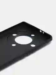 Тёмно-бирюзовый силиконовый чехол для Honor X9A (Хонор Х9А), с принтом, с рисунком