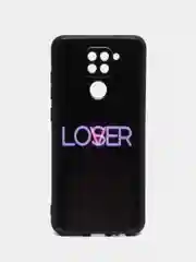 Зелёный хаки чехол силиконовый для Xiaomi Redmi Note 9 (Сяоми Редми Ноут 9), с принтом, с рисунком