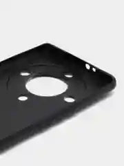 Синий меланж силиконовый чехол для Honor X9A (Хонор Х9А), с принтом, с рисунком