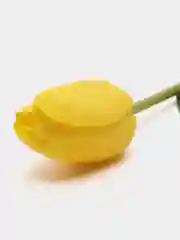 Белый искусственные цветы, тюльпаны