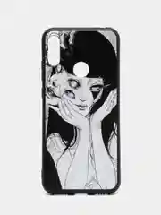 Белый силиконовый чехол для Honor 8A / 8A Prime / Huawei Y6 2019 / У6 Prime / Y6s, с принтом, с рисунком Хонор 8А Хуавей у6