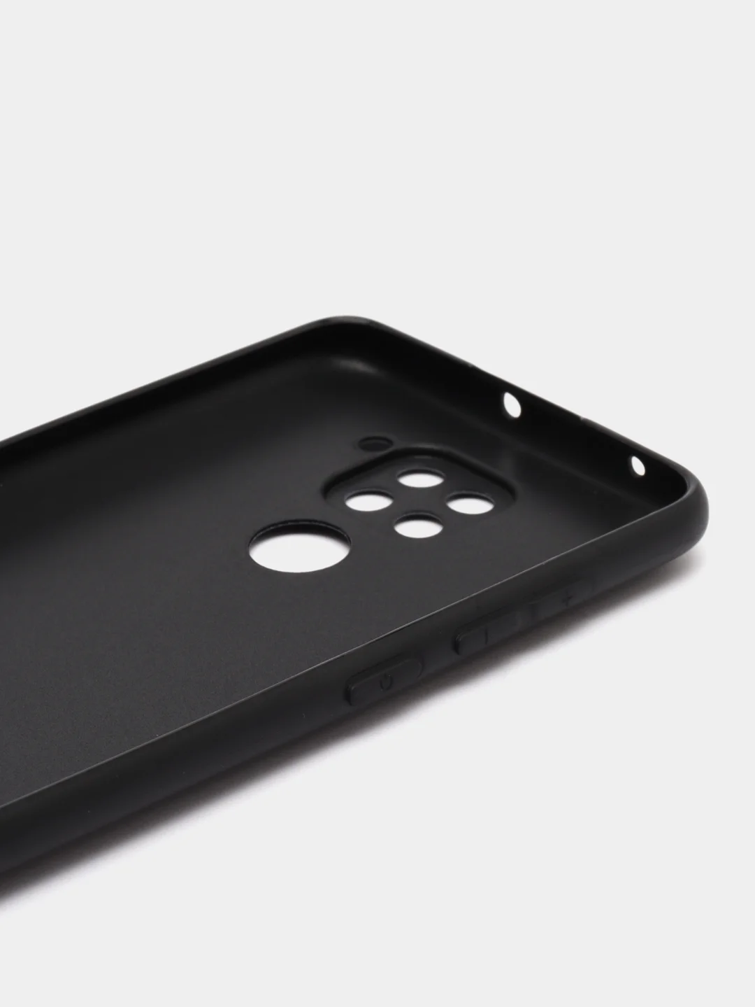 Серый чехол силиконовый для Xiaomi Redmi Note 9 (Сяоми Редми Ноут 9), с принтом, с рисунком