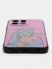 Приглушённый хаки силиконовый чехол для Honor X6/Honor X8 5G (Хонор Х6/Х8 5г), с принтом, с рисунком
