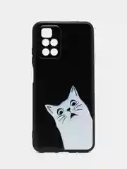 Бронзовый силиконовый чехол для Xiaomi Redmi 10 2022, с принтом, с рисунком (Сяоми Редми 10)