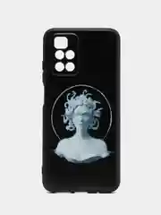 Карамельный силиконовый чехол для Xiaomi Redmi 10 2022, с принтом, с рисунком (Сяоми Редми 10)