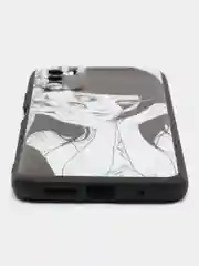 Белый чехол силиконовый для Xiaomi POCO M3 (Сяоми Поко М3), с принтом, с рисунком