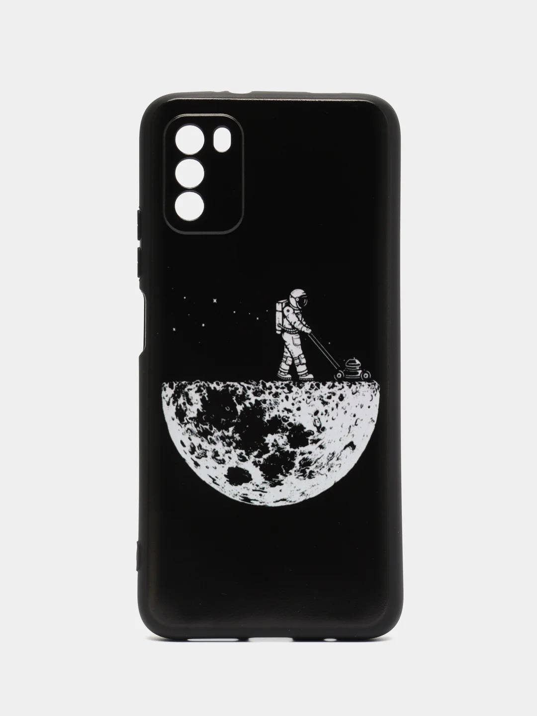 Мятный чехол силиконовый для Xiaomi POCO M3 (Сяоми Поко М3), с принтом, с рисунком