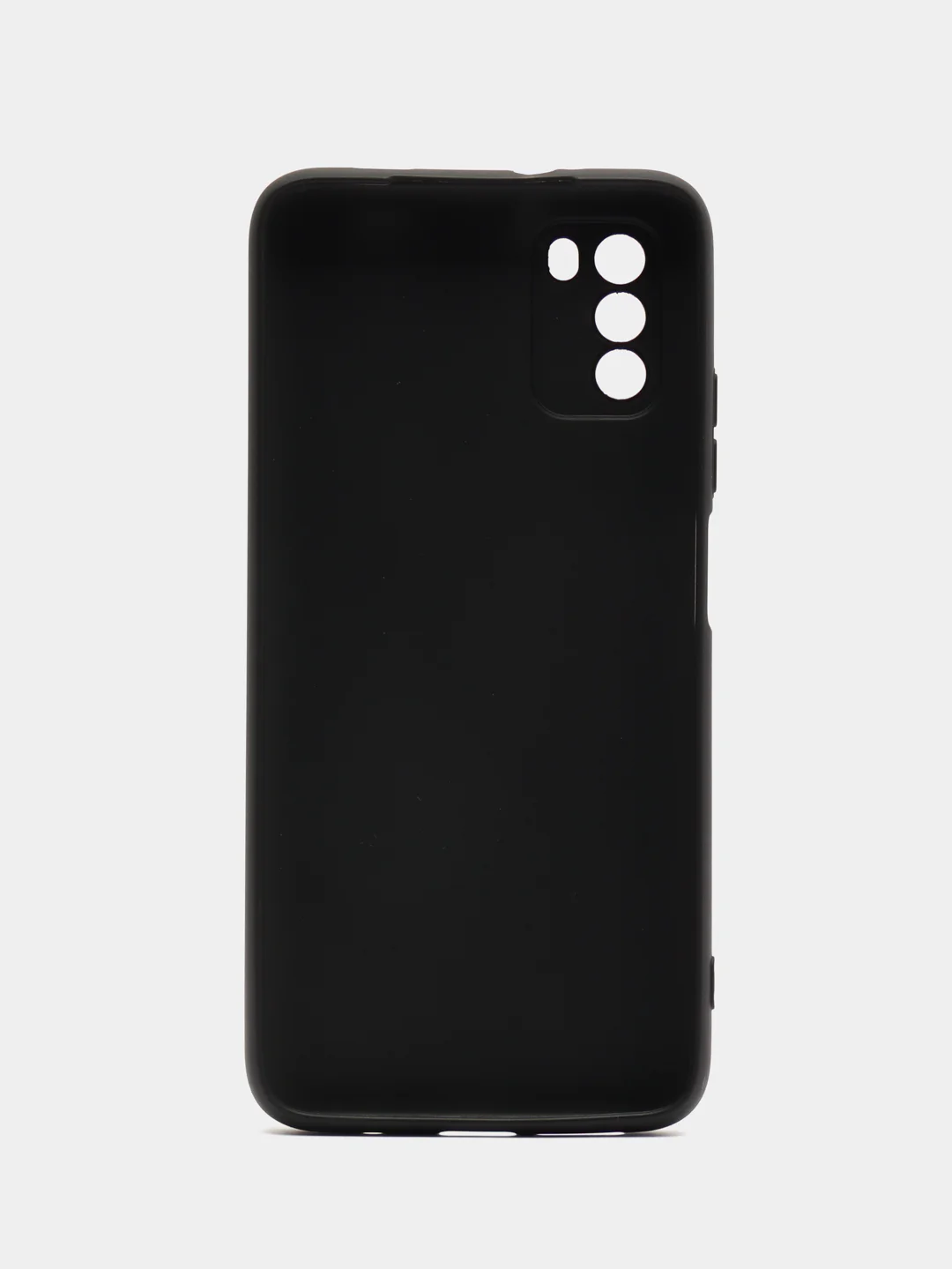Серебряный чехол силиконовый для Xiaomi POCO M3 (Сяоми Поко М3), с принтом, с рисунком