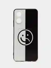 Золотистый хаки силиконовый чехол для OPPO A17 / A17K, с принтом, с рисунком, Оппо А17 / 17К