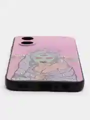 Приглушённый хаки силиконовый чехол для OPPO A17 / A17K, с принтом, с рисунком, Оппо А17 / 17К