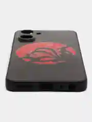 Синий меланж силиконовый чехол для Realme 10 Pro 5G, с принтом, с рисунком (Реалми 10 Про 5 джи)