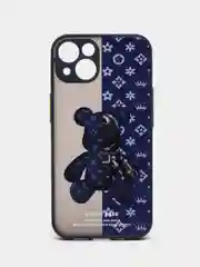 Синий чехол на Iphone (Айфон) 11, 12, 13, 13 Pro, Pro Max, 14, 14 Pro, Pro Max