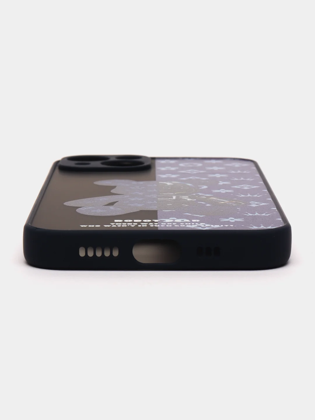 Синий чехол на Iphone (Айфон) 11, 12, 13, 13 Pro, Pro Max, 14, 14 Pro, Pro Max