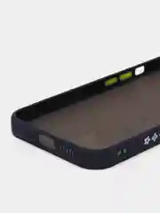 Синий чехол на Iphone (Айфон) 11, 12, 13, 13 Pro, Pro Max, 14, 14 Pro, Pro Max