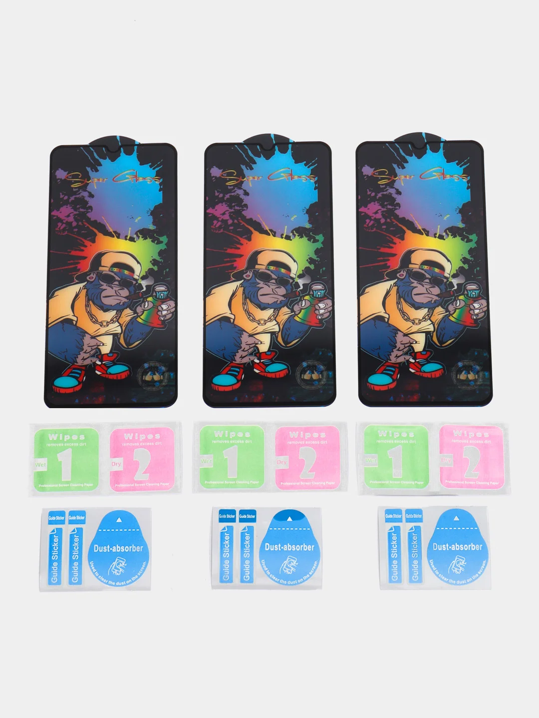 Прозрачный защитное стекло для Oppo A57 4G / A57S 4G / A77 4G / A77S 4G (Оппо А57c 4 Джи / А77с)