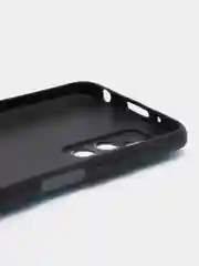 Тёмно-бирюзовый силиконовый чехол для Xiaomi Redmi 10 2022, с принтом, с рисунком (Сяоми Редми 10)