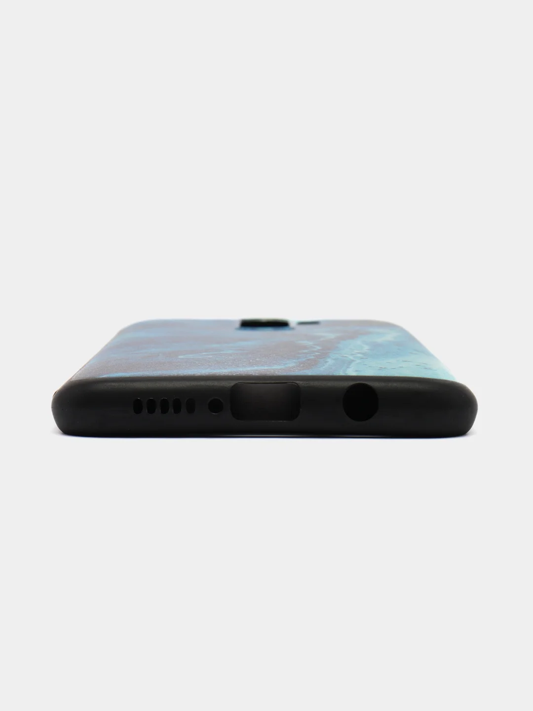 Тёмно-бирюзовый силиконовый чехол для Xiaomi Redmi Note 8 Pro, с принтом, с рисунком (Редми Ноут 8 Про)