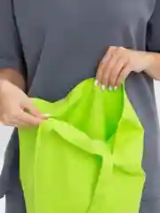Салатовый холщовая сумка Avoska