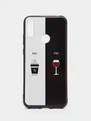 Бирюзовый силиконовый чехол для Honor 8A / 8A Prime / Huawei Y6 2019 / У6 Prime / Y6s, с принтом, с рисунком Хонор 8А Хуавей у6