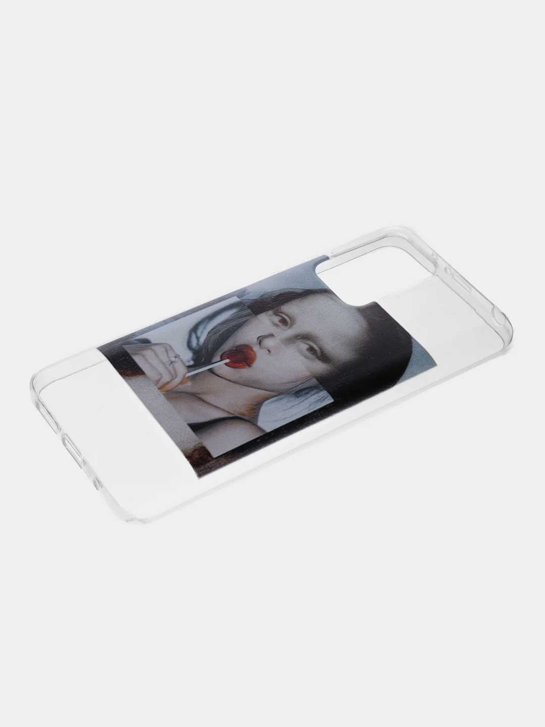 Багровый силиконовый чехол для Xiaomi Redmi 10 2022, с принтом, с рисунком (Сяоми Редми 10)