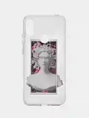 Аметистовый силиконовый чехол для Honor 8A / 8A Prime / Huawei Y6 2019 / У6 Prime / Y6s, с принтом, с рисунком Хонор 8А Хуавей у6