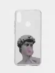 Алый силиконовый чехол для Honor 8A / 8A Prime / Huawei Y6 2019 / У6 Prime / Y6s, с принтом, с рисунком Хонор 8А Хуавей у6