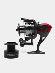 Катушка KAIDA Differ Red, 3000, 3+1, передний фрикцион, металлическая шпуля