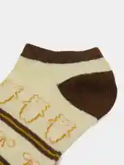 Багровый женские носки, набор 5 пар