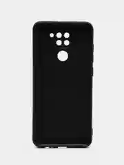 Сиреневый чехол силиконовый для Xiaomi Redmi Note 9 (Сяоми Редми Ноут 9), с принтом, с рисунком