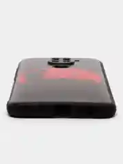 Сиреневый чехол силиконовый для Xiaomi Redmi Note 9 (Сяоми Редми Ноут 9), с принтом, с рисунком