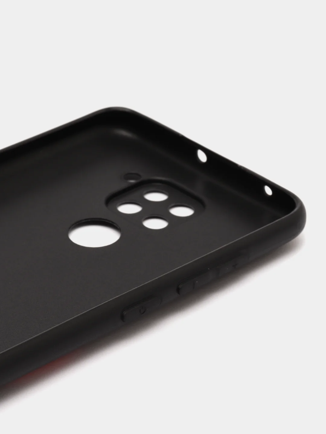 Сиреневый чехол силиконовый для Xiaomi Redmi Note 9 (Сяоми Редми Ноут 9), с принтом, с рисунком