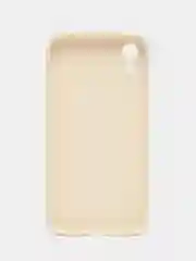 Молочный чехол для iPhone XR (Айфон хр), силиконовый, айфон