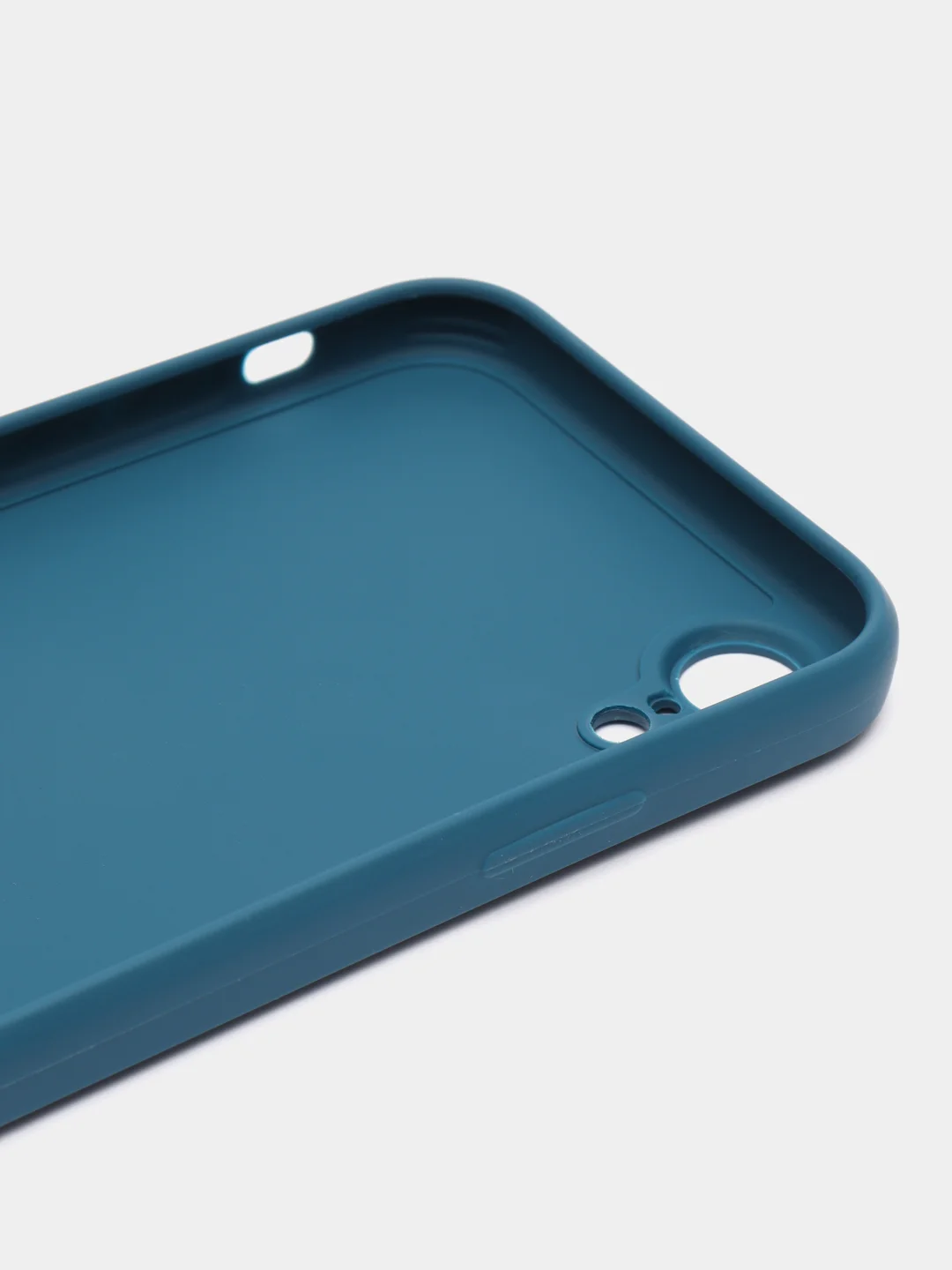 Синий чехол для iPhone XR (Айфон хр), силиконовый, айфон