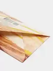 Бежевый открытка конверт для денег "С юбилеем"