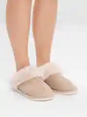 Хаки тапочки домашние меховые, теплые, мягкие, комнатные, женские, мужские, подарок на 8 марта