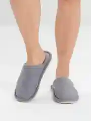 Серый тапочки, унисекс
