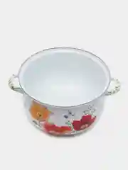 VETTA "Букет" кастрюля эмалированная, 24 см, 5,0 л, индукция