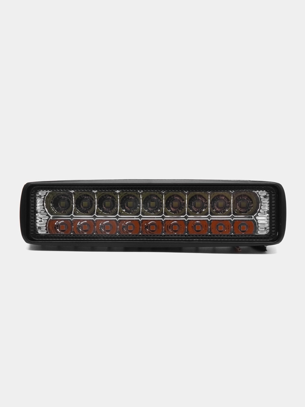 NG Фара светодиодная 54 W (18 SMD), направленный поток, белый + желтый свет