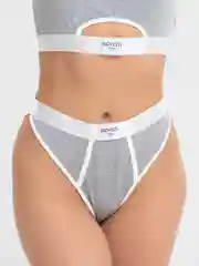 Серый спортивный комплект нижнего белья